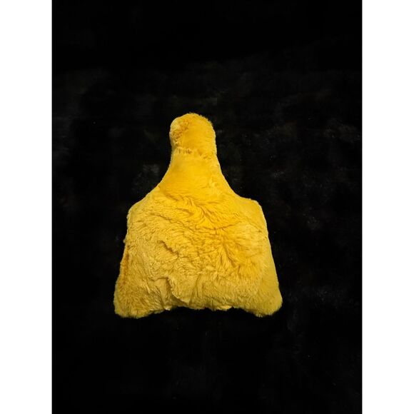 Handmade Heifer yellow minky plush cattle tag  stuffed animal - Picture 3 of 4